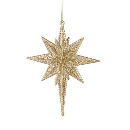6" North Star Ornament
