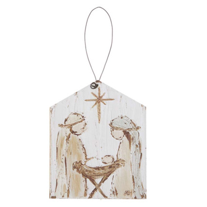 6" Nativity Ornament