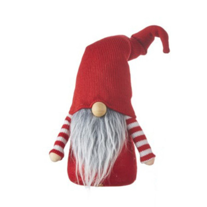 13" Plush Gnome Shelf Sitter-Red Hat