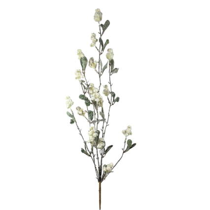 32" Hanging Mistletoe Pick w/ White Berries
