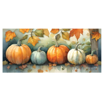 Watercolor Pumpkin Patch Sassafras Switch Mat