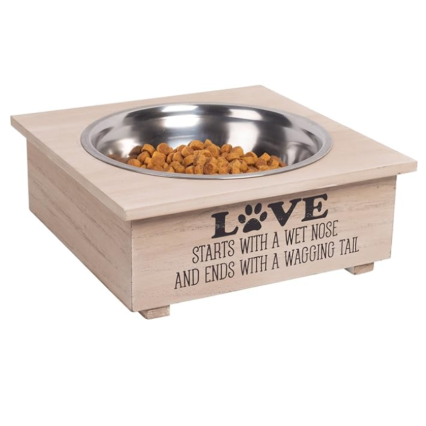 Elevated Dog Feeder-Love
