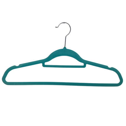 Velvet Hangers- Turquoise-30pk