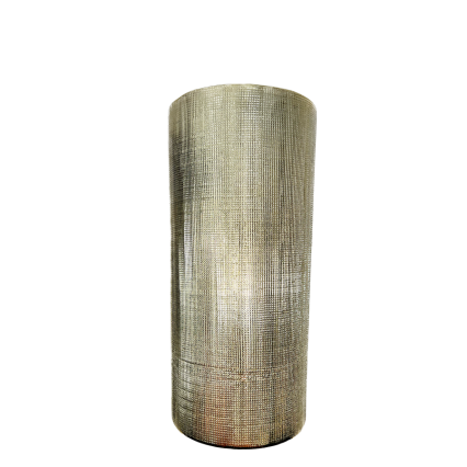 10"H Gold Textured Vase