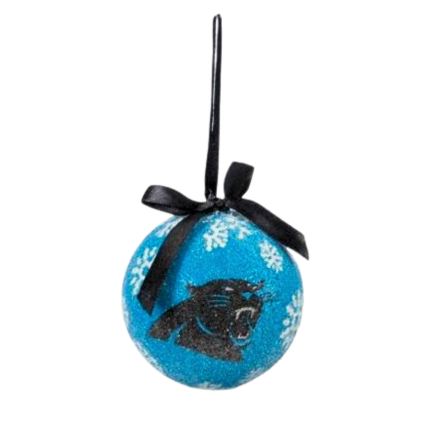 6" NFL LED Panthers Ball Ornament