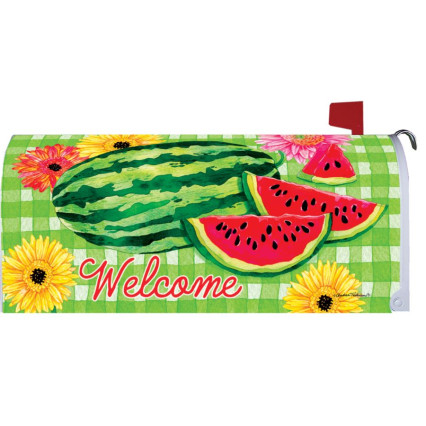 Watermelon Check Mailwrap