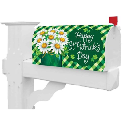 St. Pats Sunflowers Mailbox Cover