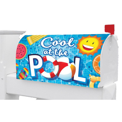 Cool At The Pool Mailbox Cover