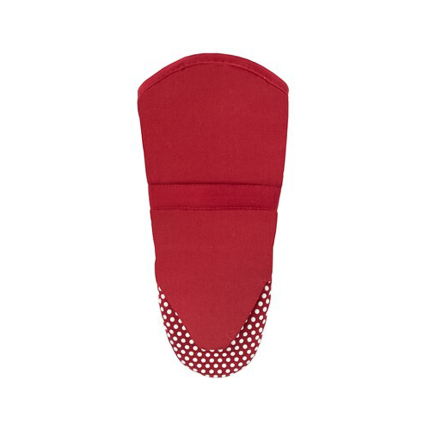 Silicone Dot Oven Mitt- Paprika Red