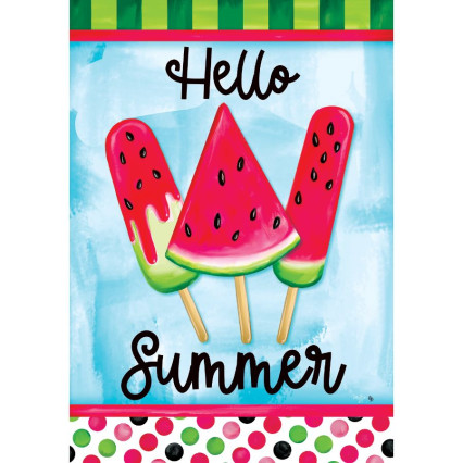 Popsicles Large Flag