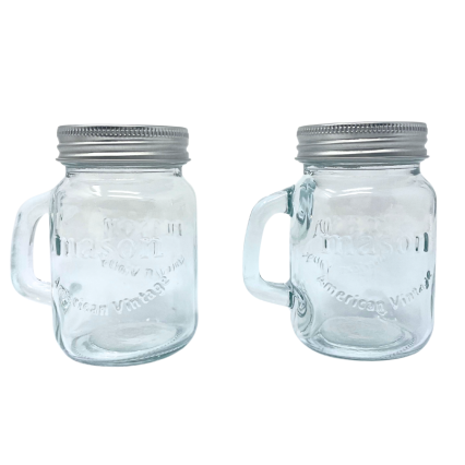 Mason Mini Salt & Pepper Shaker Set