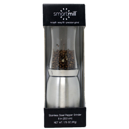 8" Smartmill SS Pepper Grinder