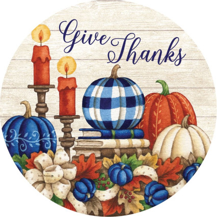 Give Thanks Candles Suncatcher