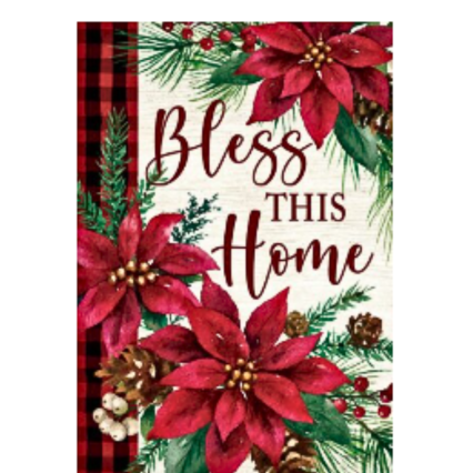 Bless This Home Garden Flag