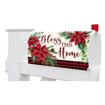 Bless This Home Mailbox Cover