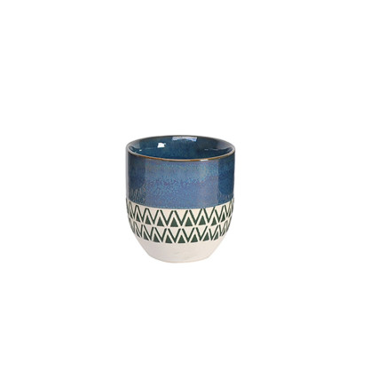 3" Inca Egg Pot - Space
