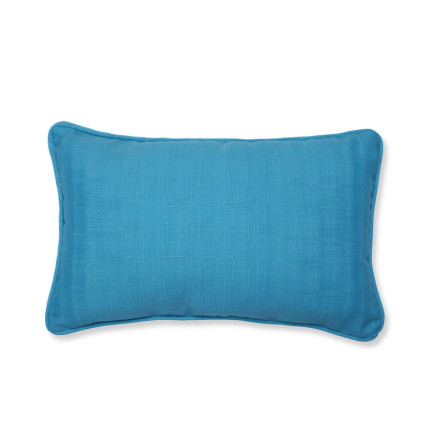 13" x 20" Veranda Turquoise Outdoor Pillow