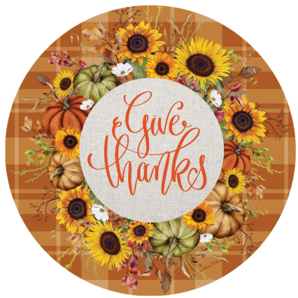 Give Thanks Suncatcher