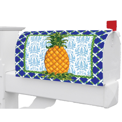 Elegant Pineapple Mailbox Cover
