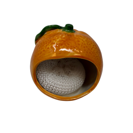 Orange Scrubby Holder