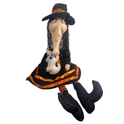12" Sitting Witch