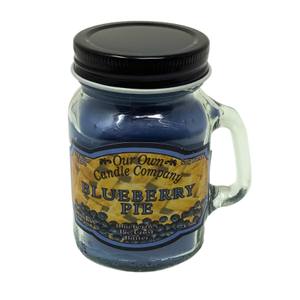 13oz Mason Jar Blueberry Pie