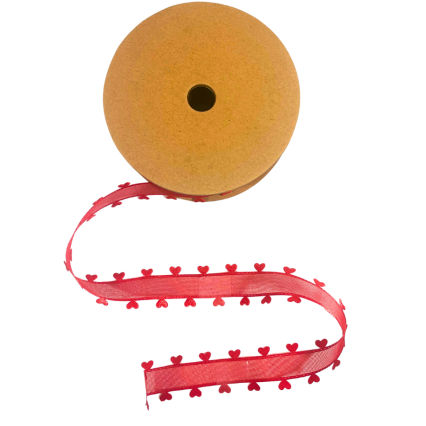 1" x 10 yd Red Heart Edging Ribbon