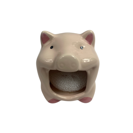 Piggy Scrubby Holder