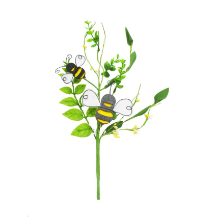 17" Felt Bee & Vine Pick
