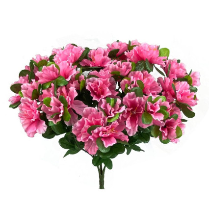 15" Azalea Bush- Pink