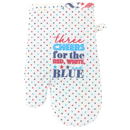 Three Cheers Oven Mitt