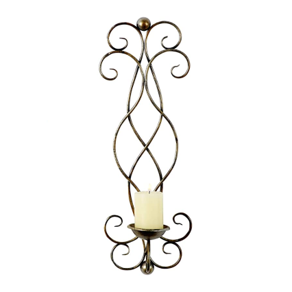 25"L Metal Wall Sconce