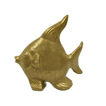 Fish Tabletop Decor - Gold