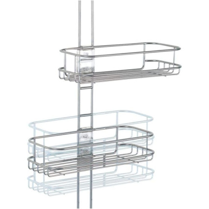 Adjustable Shower Caddy-Silver