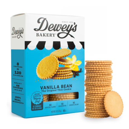 Dewey's Bakery Vanilla Bean Thin Cookie