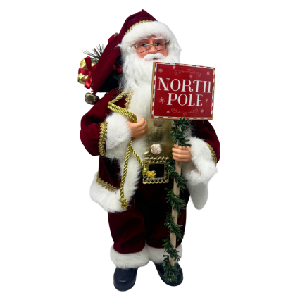 16" North Pole Santa
