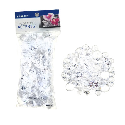 70z Acrylic Gems-Clear