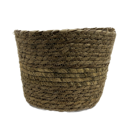 8" Round Grass Planter