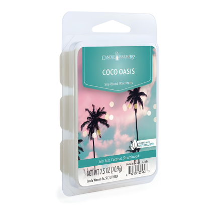 Coco Oasis Wax Melts - 6 cubes