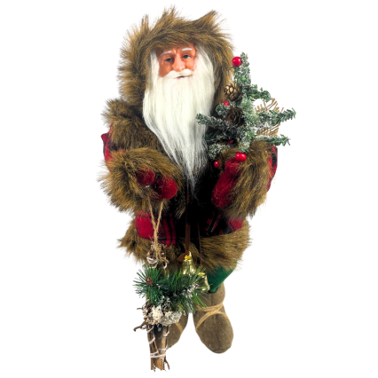 16" Woodsman Santa