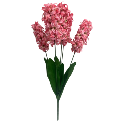 24" Hyacinth Bush- Pink