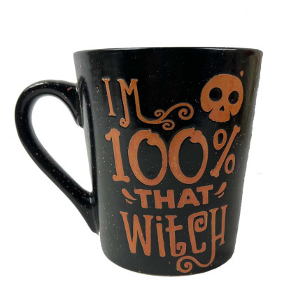 20 oz Mug - 100% That Witch