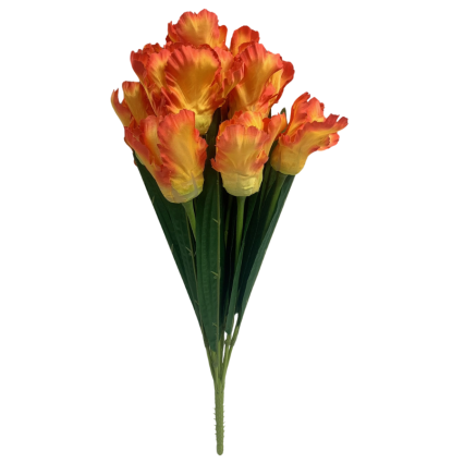 21" Tulip Bush - Orange
