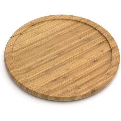 10" Lipper International Wooden Bamboo Turntable