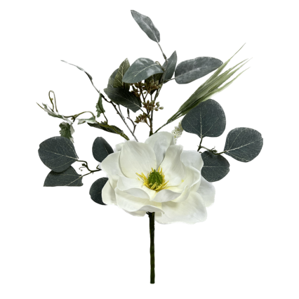 19" Magnolia Eucalyptus Pick