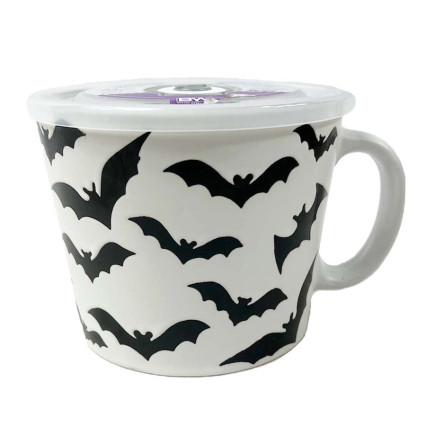 24 oz Souper Mug w/Lid - Bats