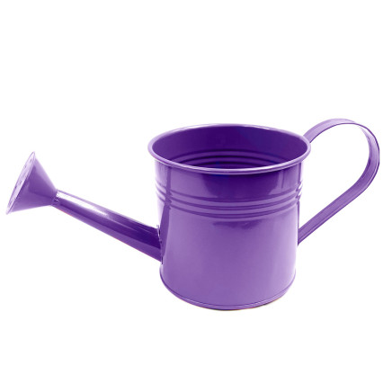 5" Watering can Planter- Purple