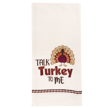 Talk Turkey To Me Decorative Kitchen Towel