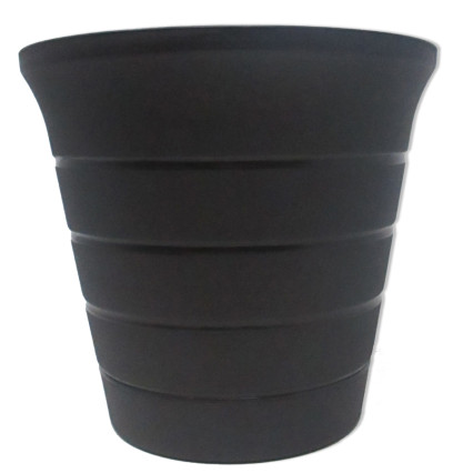 8" Horizon Planter - Black