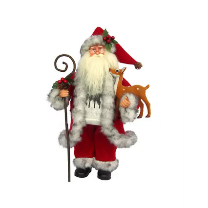 15" Reindeer Santa Claus